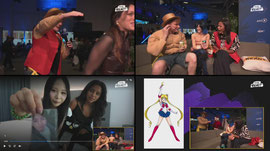 ARD React | Live von der Polaris-Convention – Cosplay, Manga, Anime. Mit Koko, Kiki und Deborah