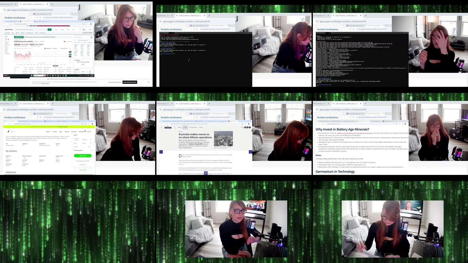 Recording Thumbnails