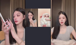 懒了 素颜播