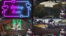 Assassinen weiter Leveln 💜💙 #Vtuberin #Community #Liebe
