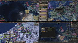 German MP World Ablaze mod (Crunch and friends try to conquer Europe)