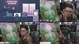 ⋆.˚ Painting and Chatting 🕯️ ༘⋆ ⋆˚࿔ !socials