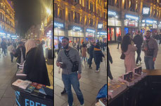 LIVE IN LEICESTER SQUARE