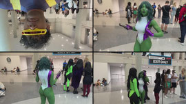 NYCC DAY TWO AS SHE HULK?!?!?!? !socials !discord