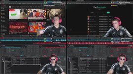 haciendo de dj mientras dedeo panchas con raul becas