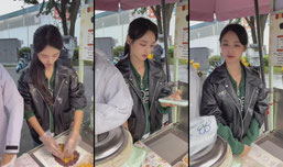 退役女团重生摆摊卖饭团……
