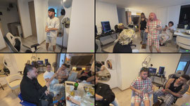 PIJAMADA CON LOS VALES