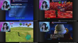 jugando zelda con la gótica