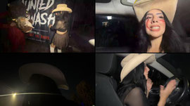 Haunted car wash