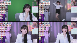 낮방요정 1일차 오피스 비서룩 조아해...? 나랑 노올쟈아아ㅏ>< ♥ 10개이상 팬가입시 퀵뷰 드려용 ♥ 신입여캠