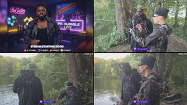 YOU’VE NEVER SEEN 2 MOBO WINNERS FISHING? …. WELL NOW YOU HAVE WITH ME & DAPPY 🌟