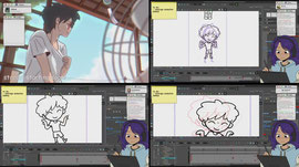 animating lil guys today 📀