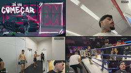 IRL NO EVENTO DE MUAY THAI | !pix !discord