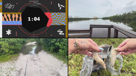 RAINY DAY BEACH FISHING 