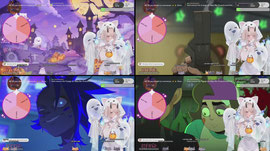 +18 Spooky ghost cat chit chat and league | October Donathon!