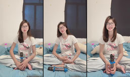 嗯