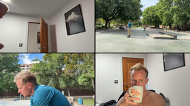 Skateboarding in Valencia. Day one.