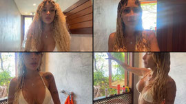 re lavando o cabelo