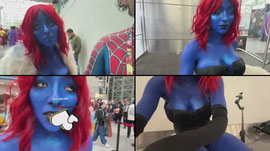 NYCC FINAL DAY AS MYSTIQUE?!?!?!? !socials !discord