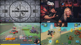Mishpondělí. Mariokart závod o čest! #nintendo Nový alert za 200 (Rubííí) !kytara