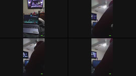 playing micarft on my laptop