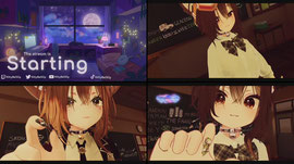 [ Visual ASMR ] Classroom time 2 New avatar debuts and happy Thanksgiving
