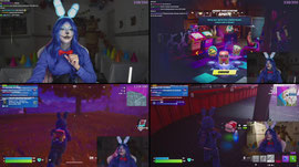 🐰 BONNIE ATTEMPTS TO PLAY FORTNITE 🐰🍕 SCARY GAMES LATER 🍕 !discord !socials