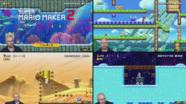 Super Mario Maker 2 -> Knights of Pen and Paper +1 Edition (Random Steam Game)