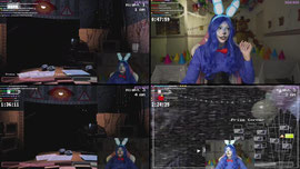 🐰BEATING FNAF 2 TONIGHT 🐰🍕BONNIE COSPLAY 🍕 !discord !socials