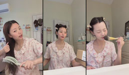 小温呆呆正在直播