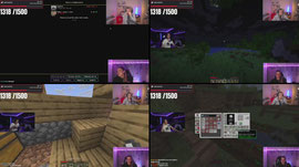 LIVE FOLLE ✨ DRAMA 🚨 TIKTOK LIVE 📹 REACTION CALCIO ⚽️ MINECRAFT CON  GRENBAUD E LISA  ⛏️