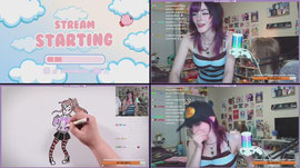 MEKKUWEEN DAY 4 ✦ CRIMPING HELL, YAPPIN, AND DOODLING!!! ^^