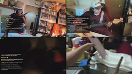 hitting the live button