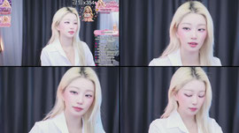 1일차 뉴비 실시간 미모 원탑 팬갑 10개 리액