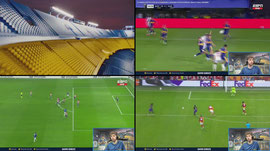 BOCA PERDIÓ EN LA BOMBONERA CON VASCO DE GAMA POR SUDAMERICANA. MANCHESTER UNITED PERDIÓ CONTRA ATLETICO MADRID POR CHAMPIONS. GOLEO BARCA.