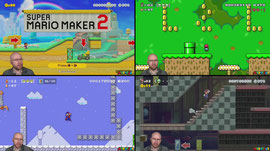Super Mario Maker 2 -> Knights of Pen and Paper +1 Edition (Random Steam Game)