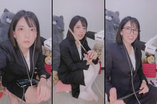 今日はめい先生です。美脚？ストッキング好きです