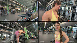🔴 FITNESS MODEL WORKOUT !ds !size !punish