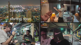 THASJKO - BANGKOK 🛺🌴 30 Hodin  bez spánku JETLAG, konečně jsme tu!!! Jdeme prozkoumávat ulice