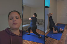 standing pilates prinicpiantes