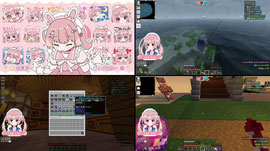 🎮 #わちゃサバ マイクラ┊Day.10 魚図鑑と地図入手を目指すのだ【 #小花衣ももみ / #Vtuber 】