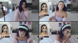 Spider Makeup TEST -Help me hit 150 subscribers! | Subscribe and request a pose! | !socials !gift !wishlist