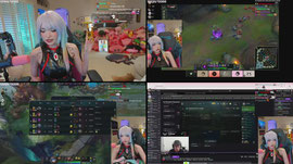 [DROPS] HELLO :D ⚠️💜 LUCY COSPLAY ⚠️💜 @JYNXZI LEAGUE TOURNAMENT TODAY I HOPE I GET A GOOD TEAM ⚠️💜 VARIETY GAMING!!!!!!!!! ⚠️💜 @EMIRU247