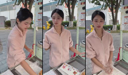 退役女团重生摆摊卖饭团……