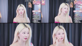 1일차 뉴비 실시간 미모 원탑 팬갑 10개 리액