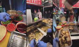 南京董小姐臭豆腐正在营业中