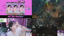 버려져서 혼자 증칼함