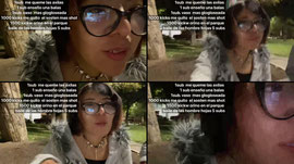 chupi en el parque hasta que me  boten