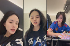 นํ้าหนาวอ่านหนังสือ พรุ่งนี้สอบ