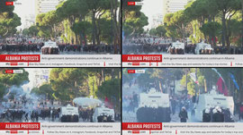 Anti-government demonstrations continue in Albania